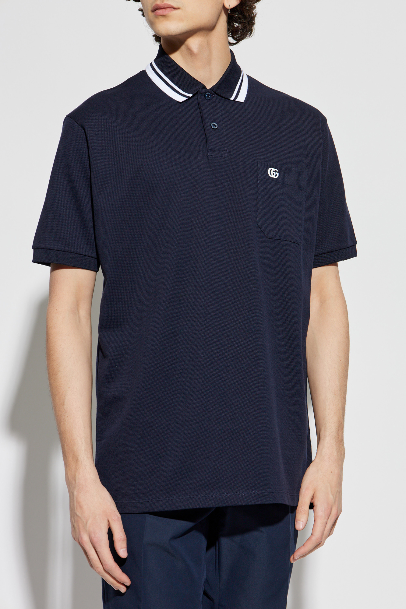 Gucci Polo with logo | Men's | Vitkac